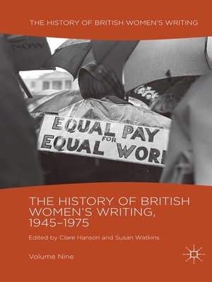 cover image of The History of British Women's Writing, 1945-1975